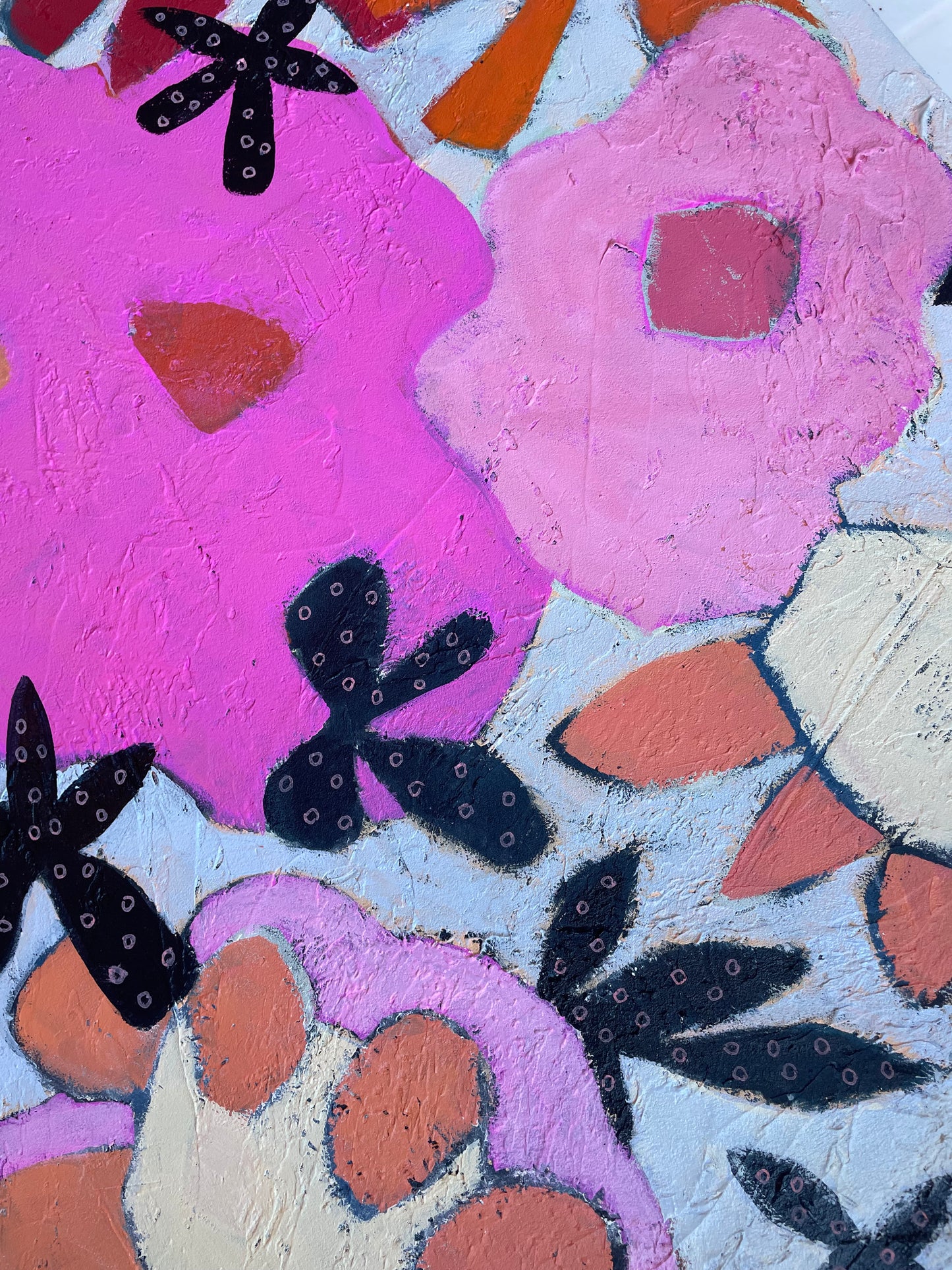 “Feels Like Summer" $$950- 24"x 30" Acrylic on gallery depth canvas