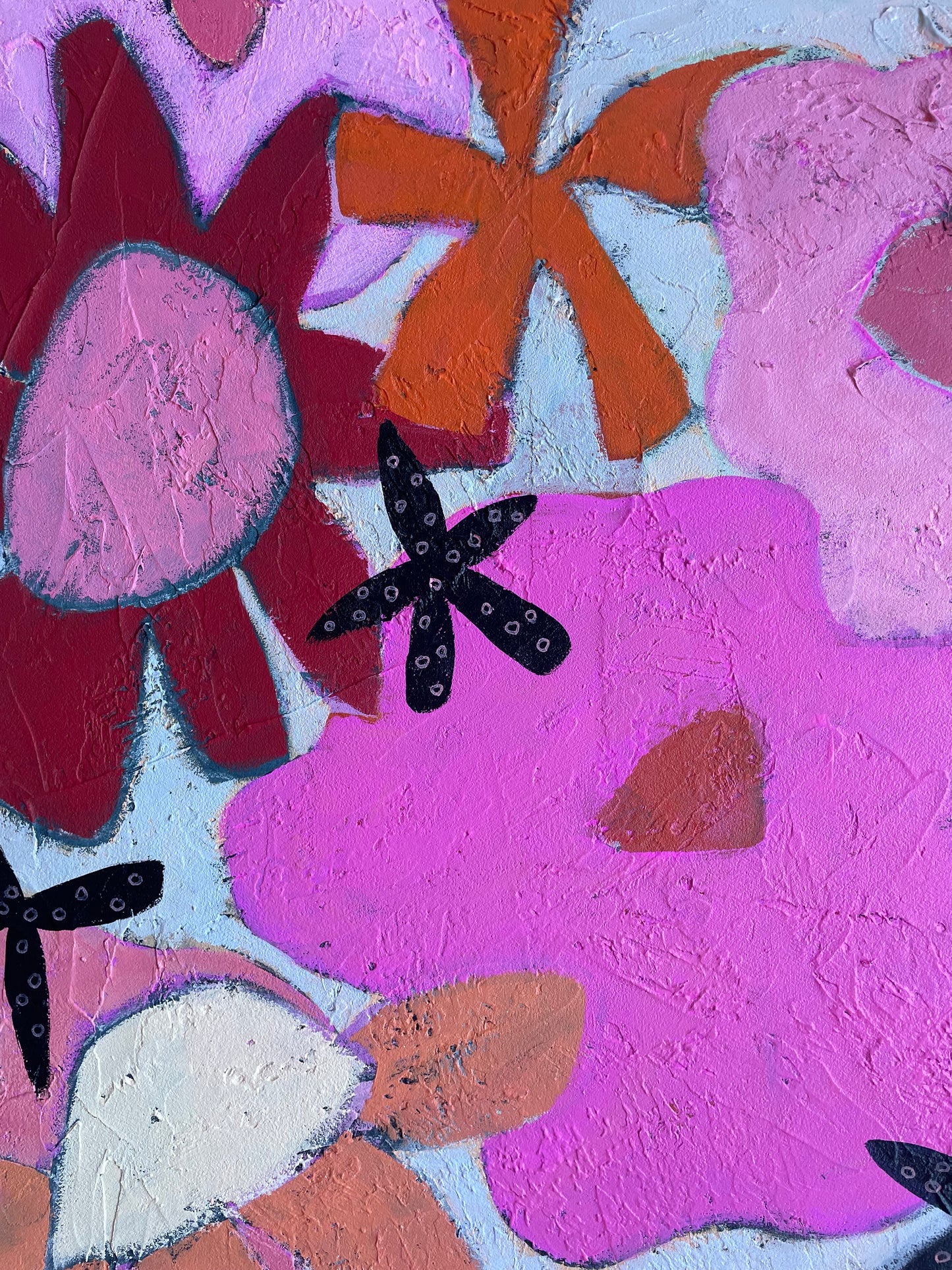 “Feels Like Summer" $$950- 24"x 30" Acrylic on gallery depth canvas