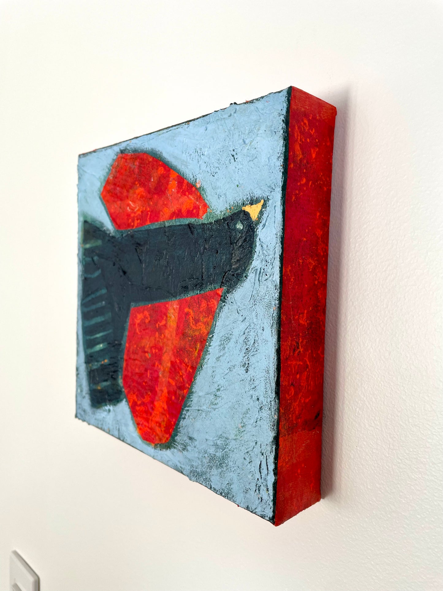 All Your Life Side detail showing painted canvas edges matching the artwork