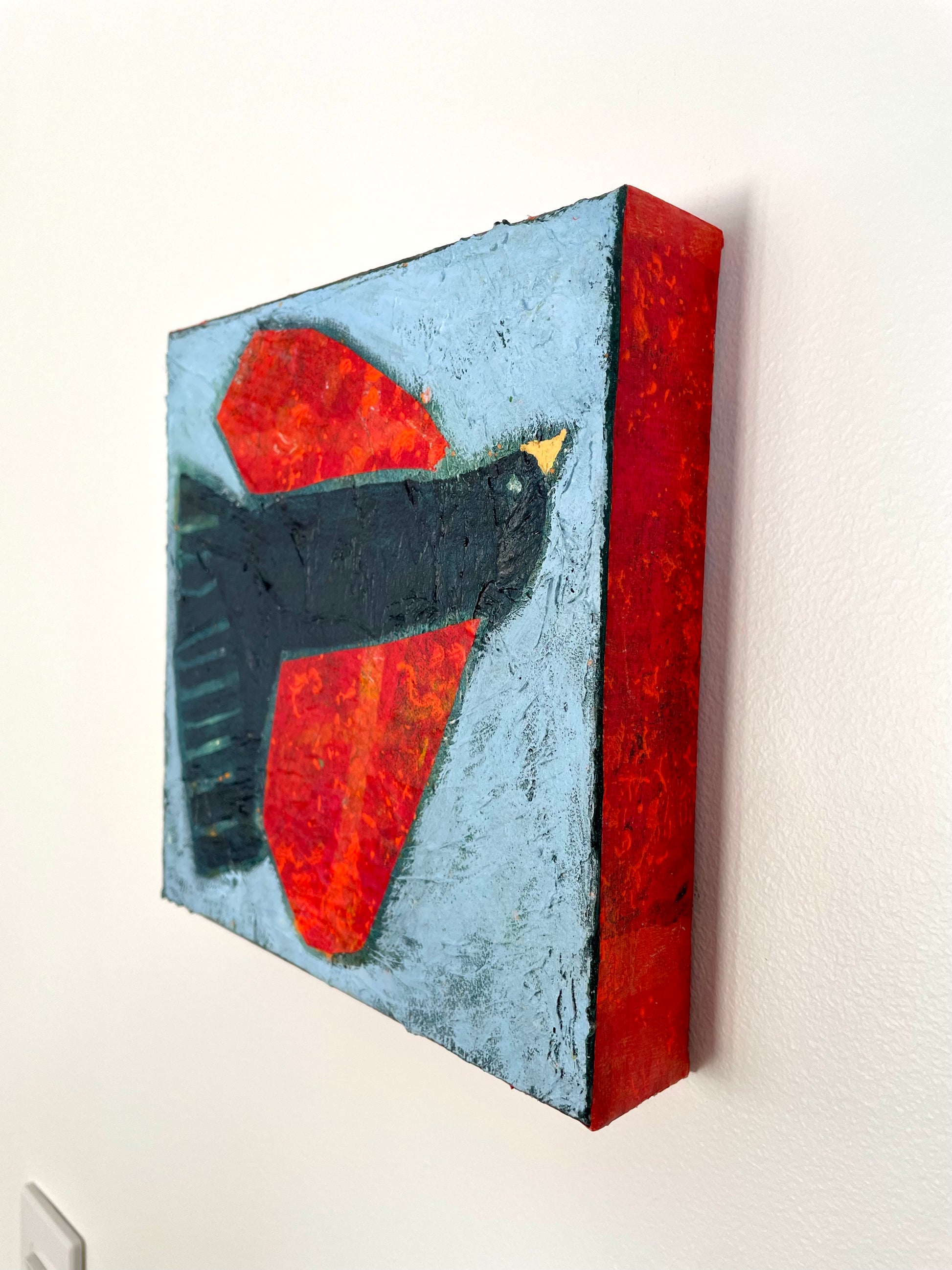 All Your Life Side detail showing painted canvas edges matching the artwork