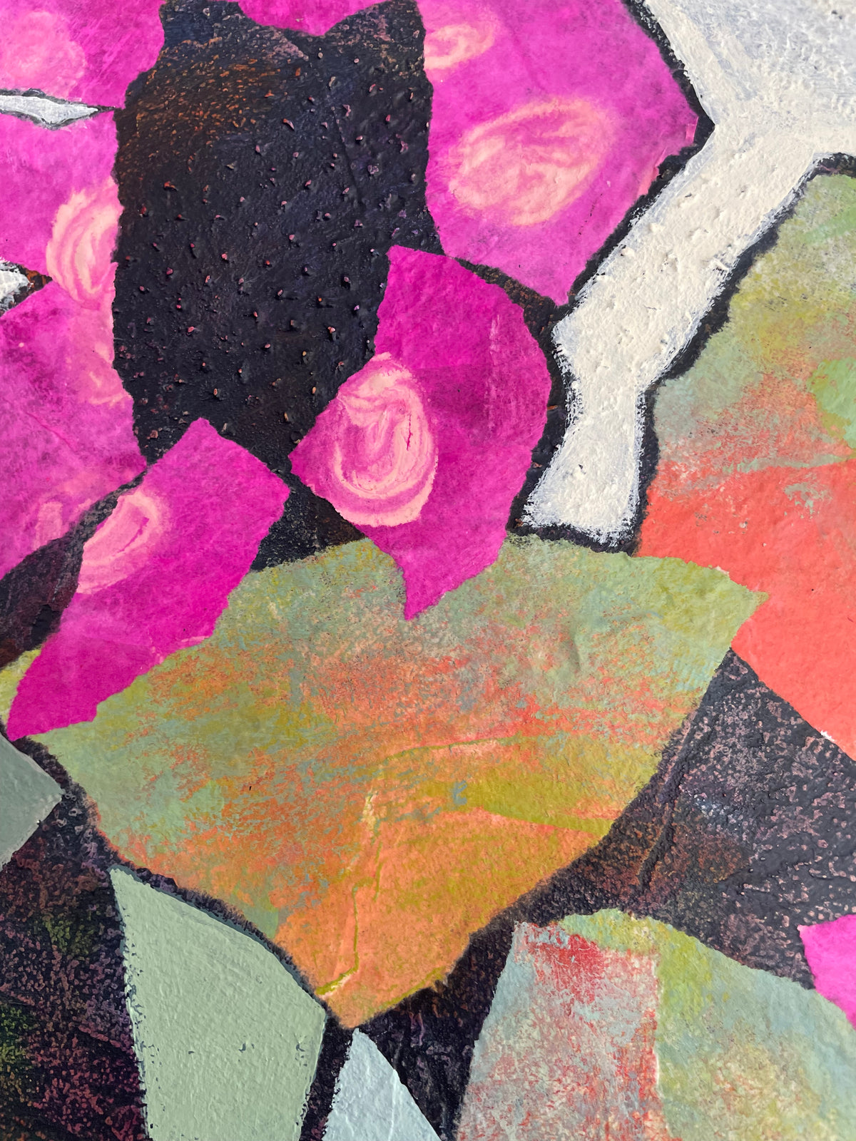 “Blooms on the Breeze” $350 12” x 12”